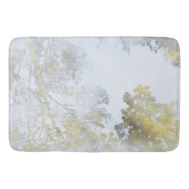 Golden Broadleaf Glow Badematte