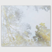 Golden Broadleaf Glow Geschenkpapier (Flach)