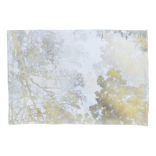 Golden Broadleaf Glow Kissenbezug (Vorderseite)