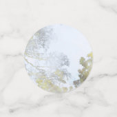 Golden Broadleaf Glow Konfetti (Klein Vorderseite)