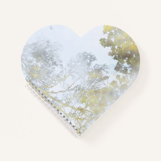 Golden Broadleaf Glow Notizblock (Vorderseite)