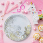 Golden Broadleaf Glow Pappteller (Party)