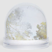 Golden Broadleaf Glow Schneekugeln (Vorderseite)