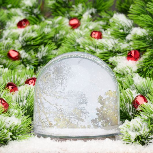 Golden Broadleaf Glow Schneekugeln (Weihnachten)