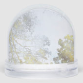 Golden Broadleaf Glow Schneekugeln (Rückseite)