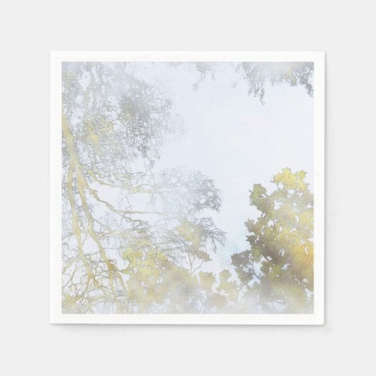 Golden Broadleaf Glow Serviette (Vorderseite)