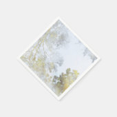 Golden Broadleaf Glow Serviette (Ecke)