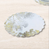 Golden Broadleaf Glow Untersetzer (angewinkelt)