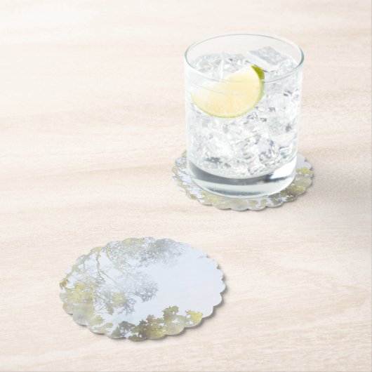 Golden Broadleaf Glow Untersetzer (Vor Ort)