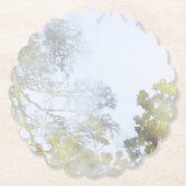 Golden Broadleaf Glow Untersetzer (Vorderseite)