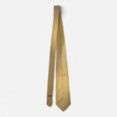 Golden Bronze mit Initials Neck Tie Krawatte (Rückseite)