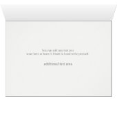 Golden Bronze Zebra Print Jungle Safari Glam (Innenansicht Horizontal (Unten))