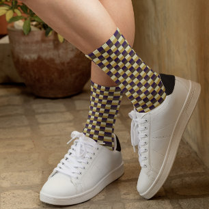 Golden Brown Color Combination Socken