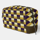 Golden Brown Color Combination Waschbeutel (Rechte Ecke)