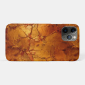 Golden Brown Cracked Textures Case-Mate iPhone Hülle (Rückseite (Horizontal))