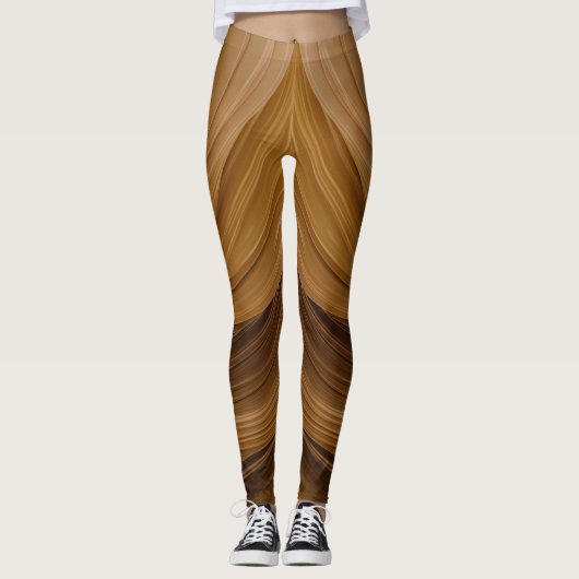 Golden Brown Leggings (Vorderseite)