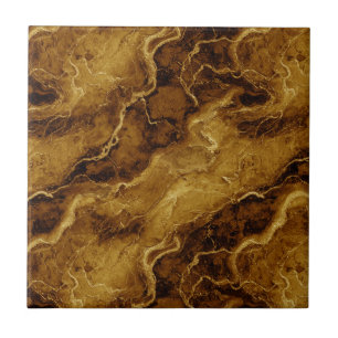 Golden Brown Marmor Texture Fliese