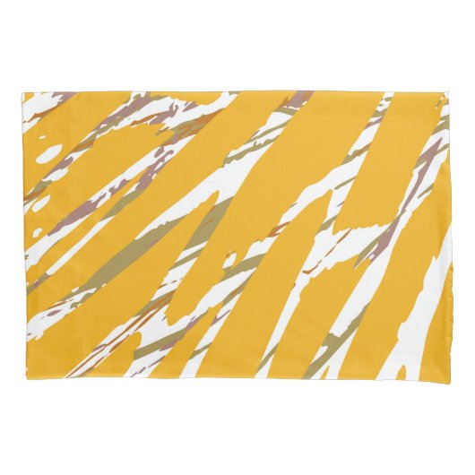 Golden Brush Kissenbezug (Vorderseite-Links)
