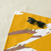 Golden Brush Strandtuch (Beispiel)