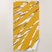 Golden Brush Strandtuch (Vorderseite)