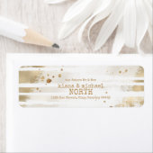 Golden Brush Stroke Stripes Wedding ID655 (Insitu)