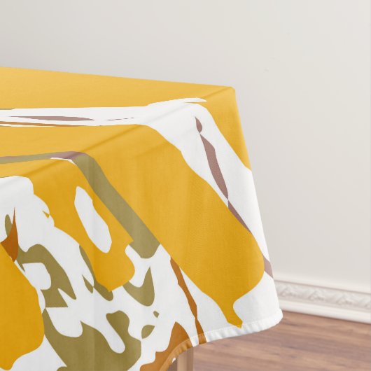 Golden Brush Tischdecke (Beispiel)