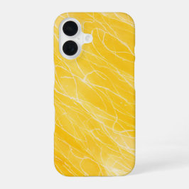 Golden Brushstrokes Phone Case iPhone 16 Hülle