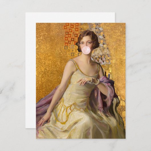 Golden Bubble Gummi Diva (Vorne/Hinten)