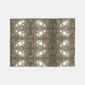 Golden Bubbles Muster Decke (Vorderseite (Horizontal))