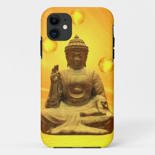 Golden Buddha Case-Mate iPhone Hülle (Rückseite)