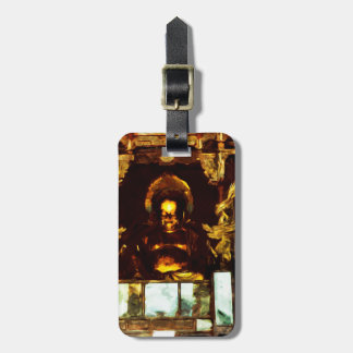 Golden Buddha Kyōto Japan Abstrakter Impressionism Gepäckanhänger