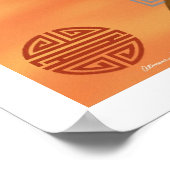 Golden Buddha Poster (Ecke)