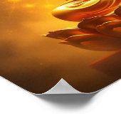 Golden Buddha Poster (Ecke)
