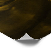 Golden Buddha Poster Print (Ecke)