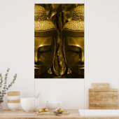 Golden Buddha Poster Print (Küche)