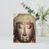 Golden Buddha Postkarte (Stehend Vorderseite)
