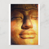 Golden Buddha Postkarte (Vorderseite)