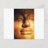 Golden Buddha Postkarte (Vorderseite)