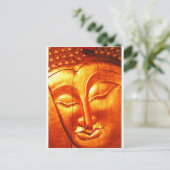 Golden Buddha Postkarte (Stehend Vorderseite)