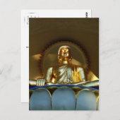 Golden Buddha Postkarten (Vorne/Hinten)
