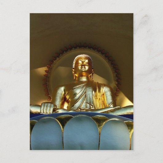 Golden Buddha Postkarten (Vorderseite)