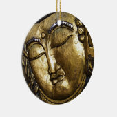 Golden Buddha Segen Inspiration Liebe Keramikornament (Rechts)