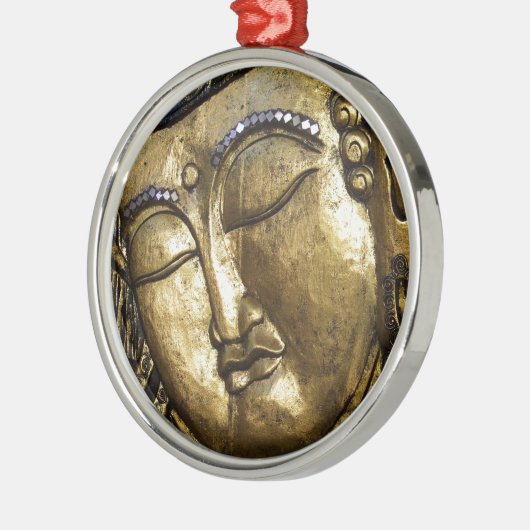 Golden Buddha Segen Inspiration Liebe Ornament Aus Metall (Links)