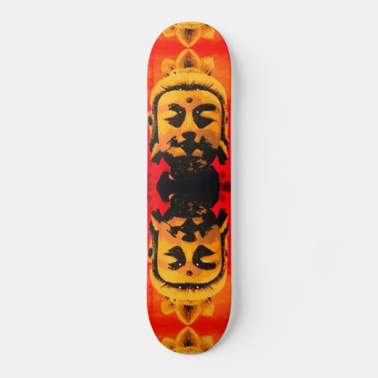 Golden Buddha Skateboard (Vorderseite)