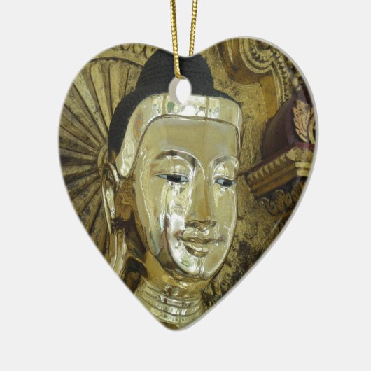 Golden Buddha Statue Inspiration Liebe Keramik Ornament (Links)