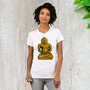 Golden Buddha Womens T - Shirt