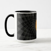 Golden Buddha Zen Mandala Tasse (Links)