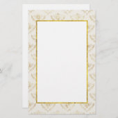 Golden Bumble Bee mit einem Kronmuster (Vorne/Hinten)