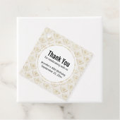 Golden Bumble Bee mit einem Kronmuster Geschenkanhänger (Beispiel)