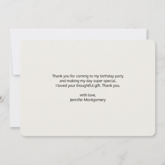 Golden Bumble Bee Pattern Vielen Dank Dankeskarte (Rückseite)